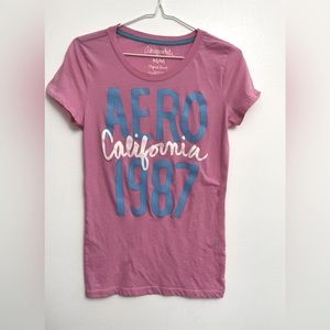 Aeropostale Pink Tee Size Medium